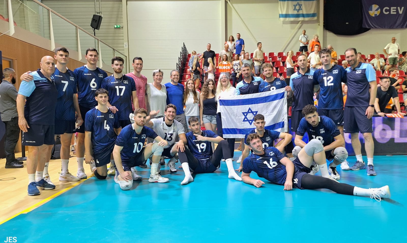 עם הראש למעלה: נבחרת הגברים בכדורעף נפרדת מהליגה האירופית